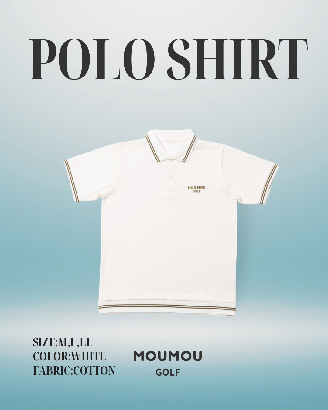 半袖鹿の子ポロシャツ