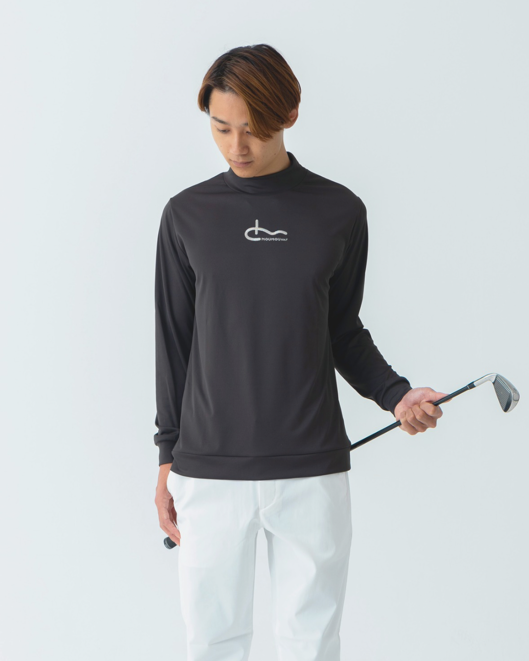 UV長袖モックネック