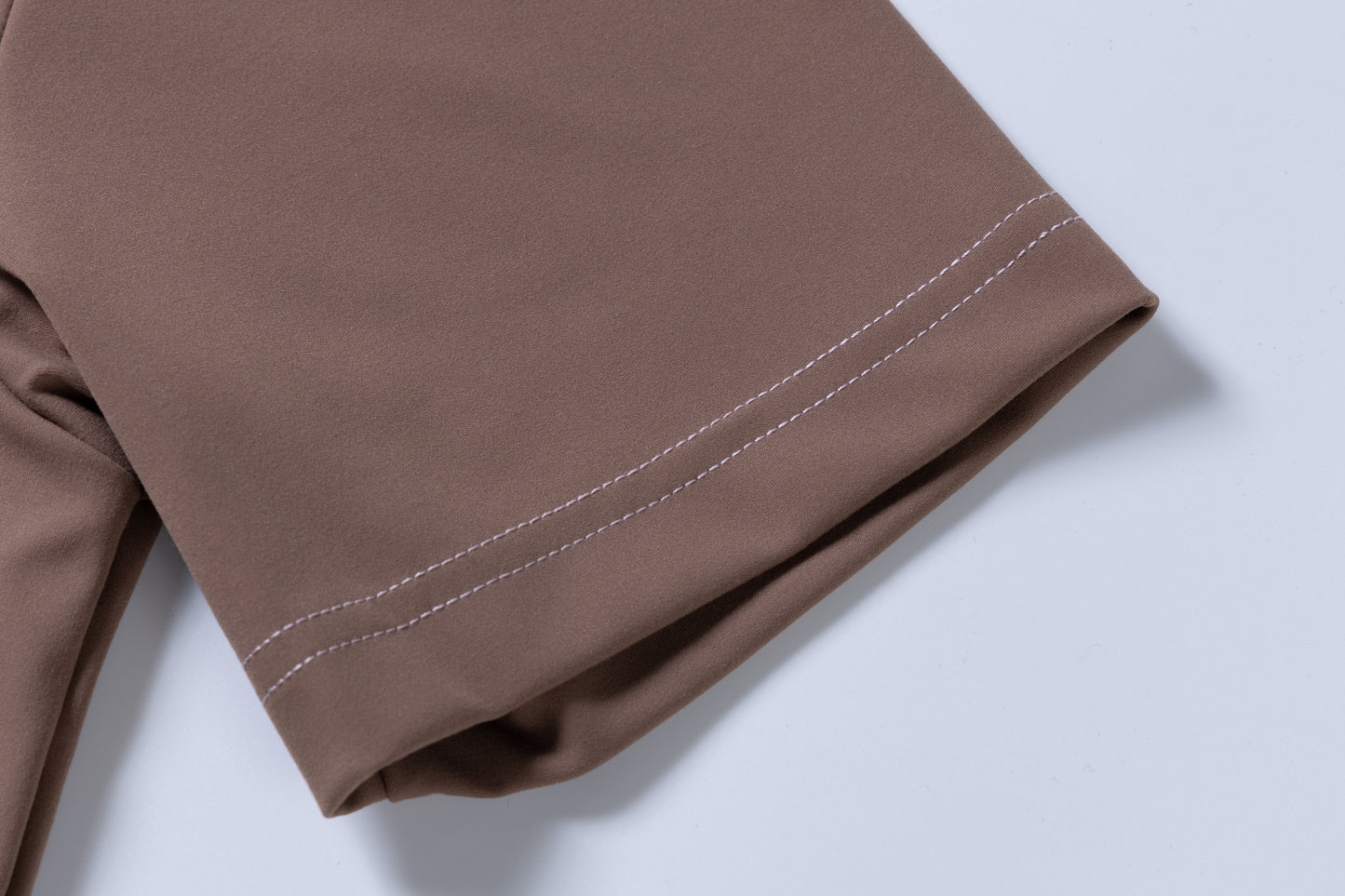 カカオブラウンポロシャツ