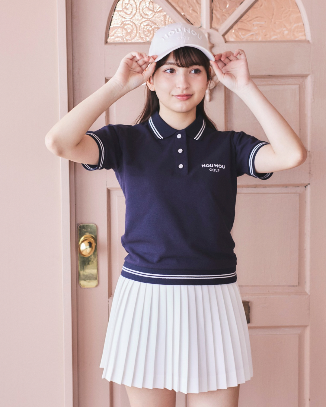 半袖鹿の子ポロシャツ