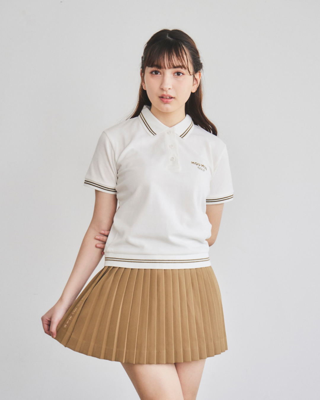 半袖鹿の子ポロシャツ