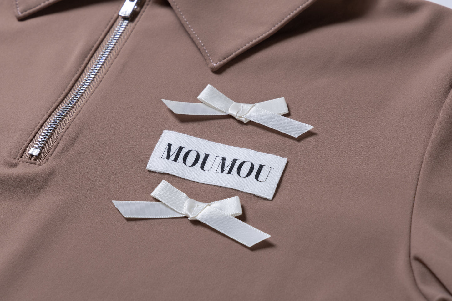 カカオブラウンポロシャツ