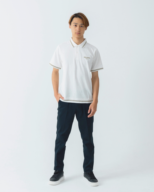 半袖鹿の子ポロシャツ