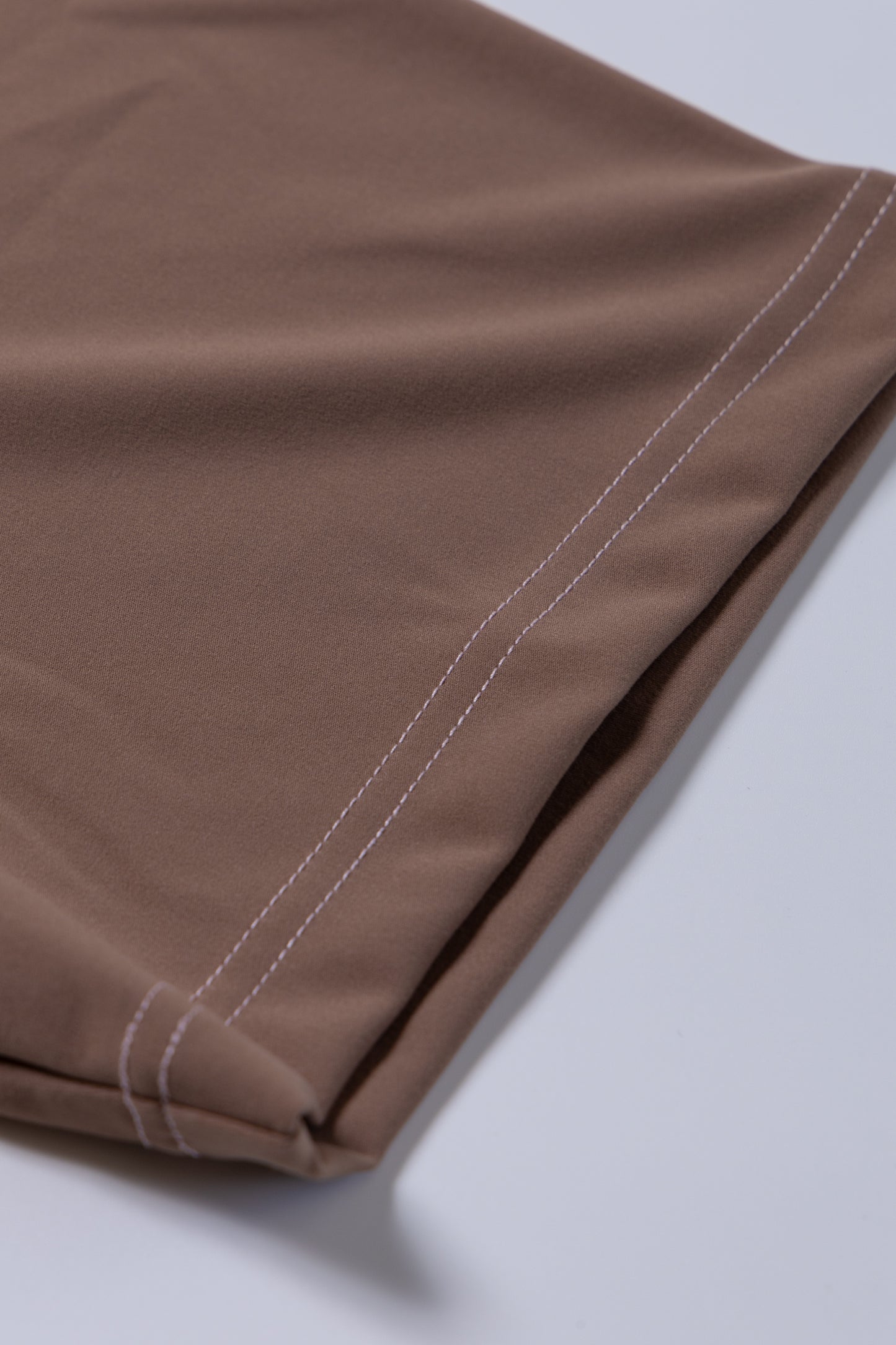 ハーフジップポロシャツ