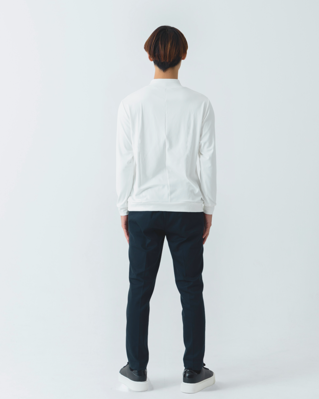 UV長袖モックネック