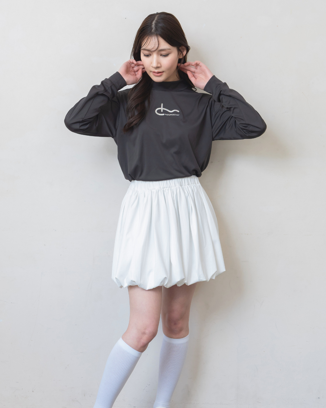 UV長袖モックネック(unisex)