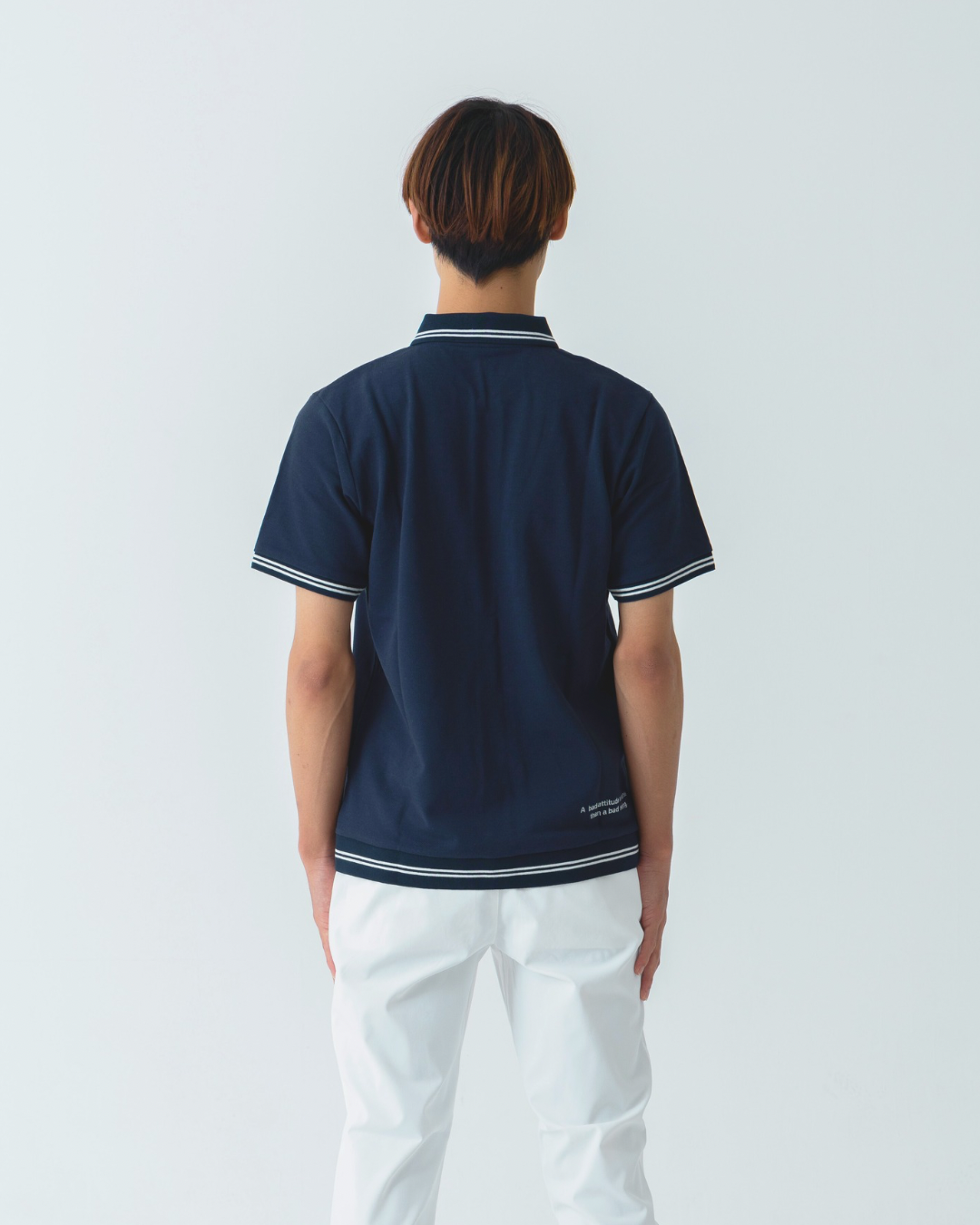 半袖鹿の子ポロシャツ