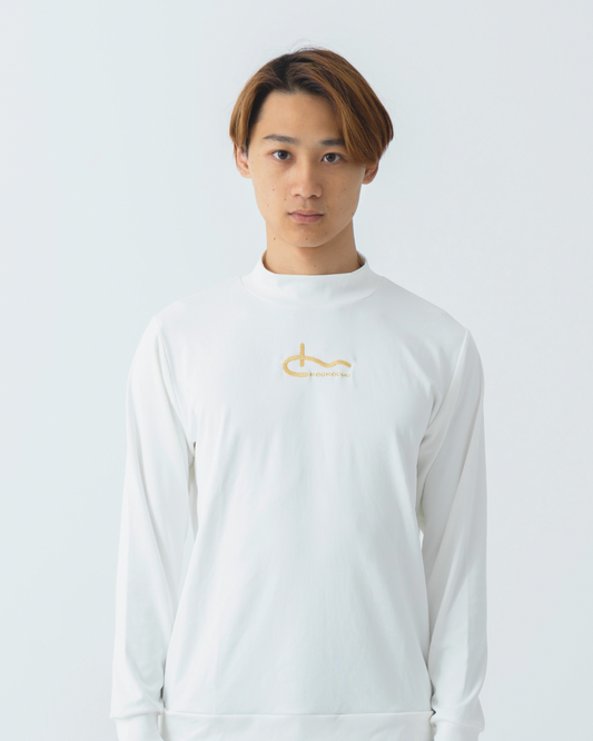 UV長袖モックネック