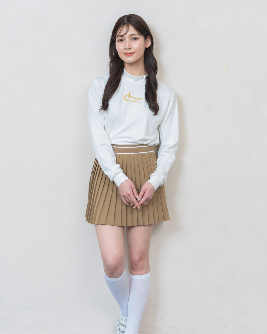 UV長袖モックネック(unisex)
