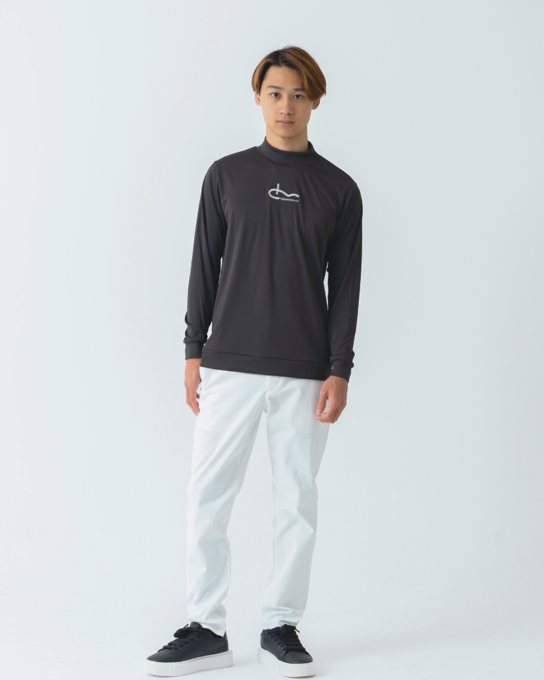 UV長袖モックネック