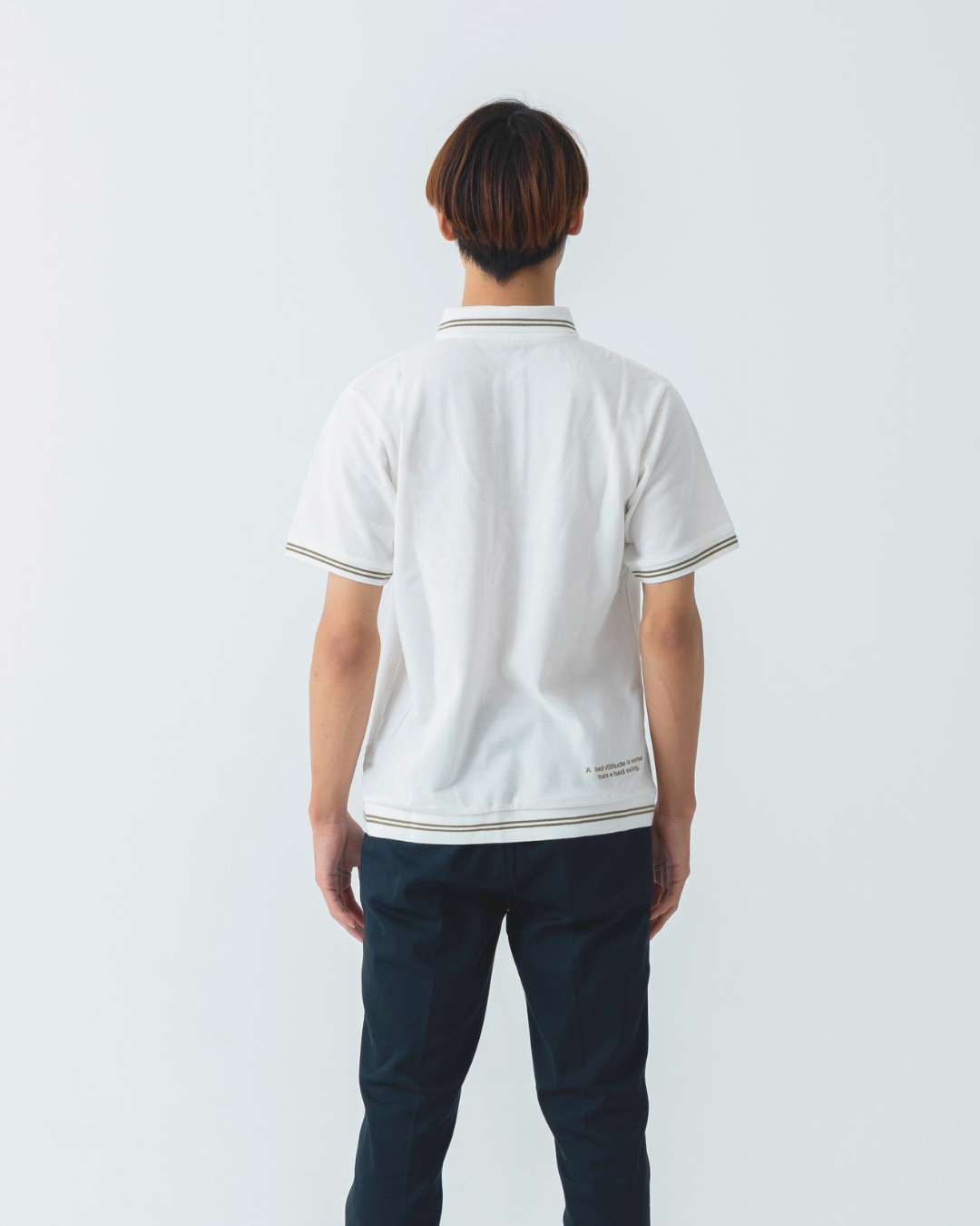 半袖鹿の子ポロシャツ