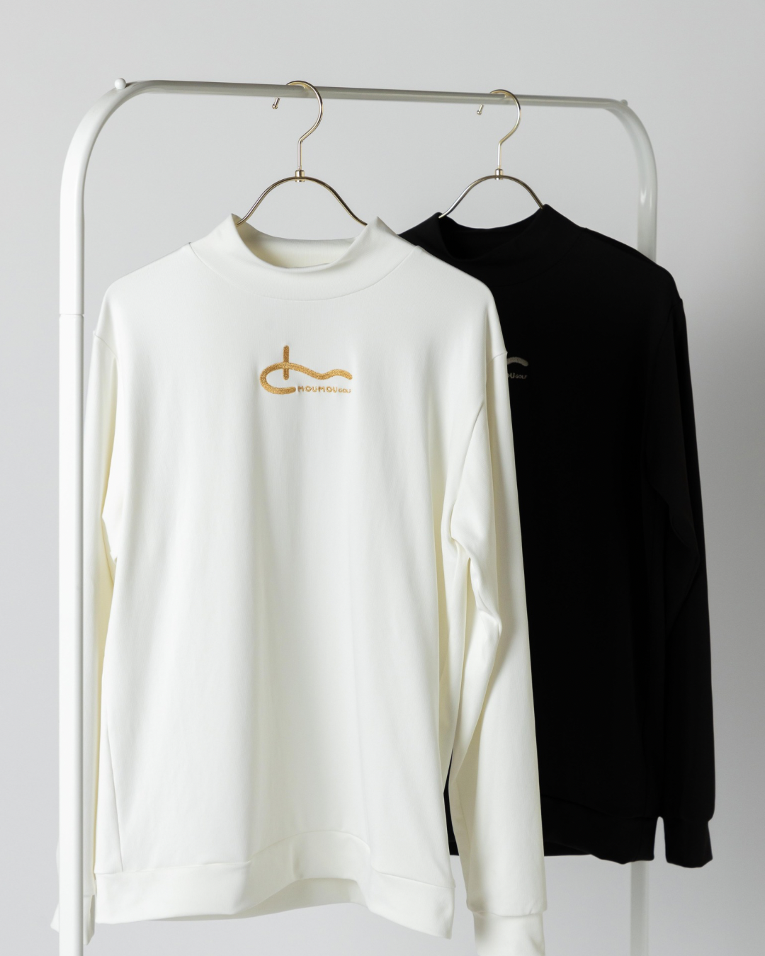 UV長袖モックネック