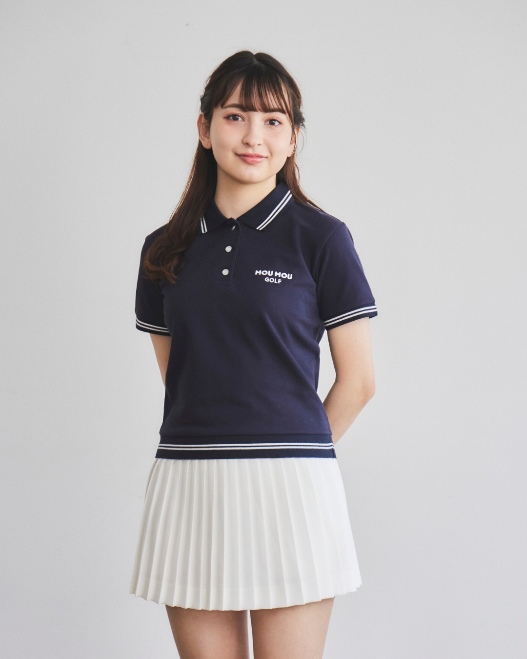 半袖鹿の子ポロシャツ